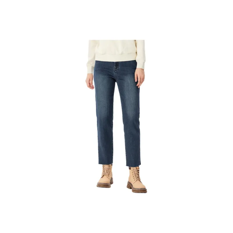 XII BASKET Jeans Women's Deep Sea Blue-0