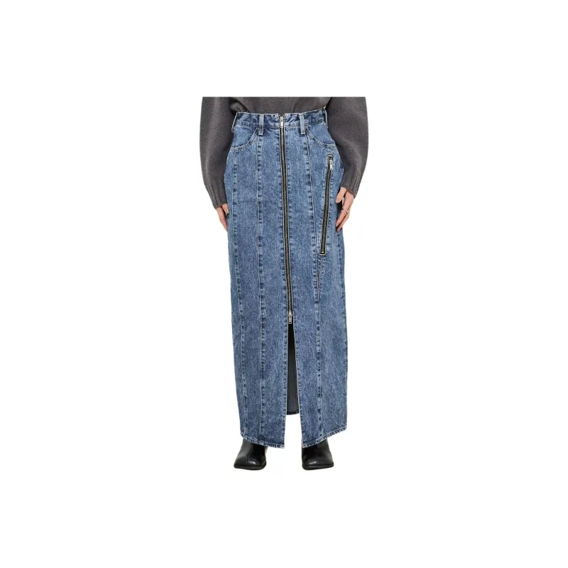 UNITED TOKYO Denim Long Skirts Women's Blue-0