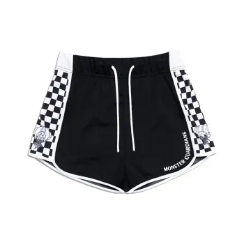 One Piece X Monster Guardians Casual Shorts Women's Black