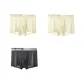 Plain Xiang Yellow+Plain Xiang Yellow+Obsidian Gray