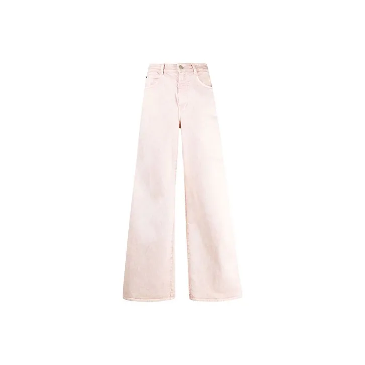Stella McCartney Logo tape Wide Jeans-0