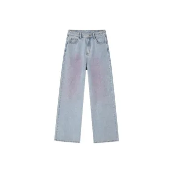 【dme】 Jeans Women's Light Denim Blue