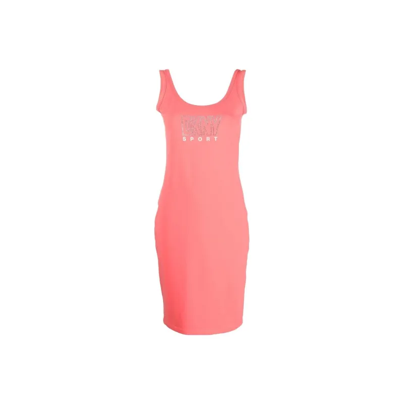 DKNY Sleeveless Dresses Women's Pink-0