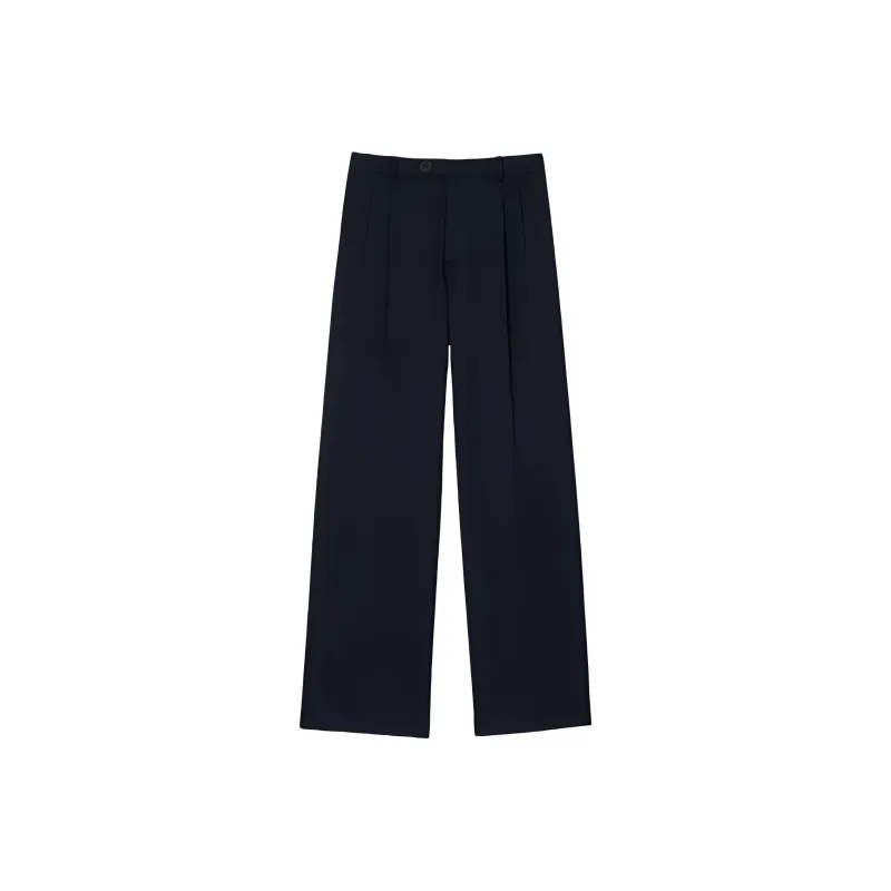 Sandro Pleat detail Tailored Trousers-0