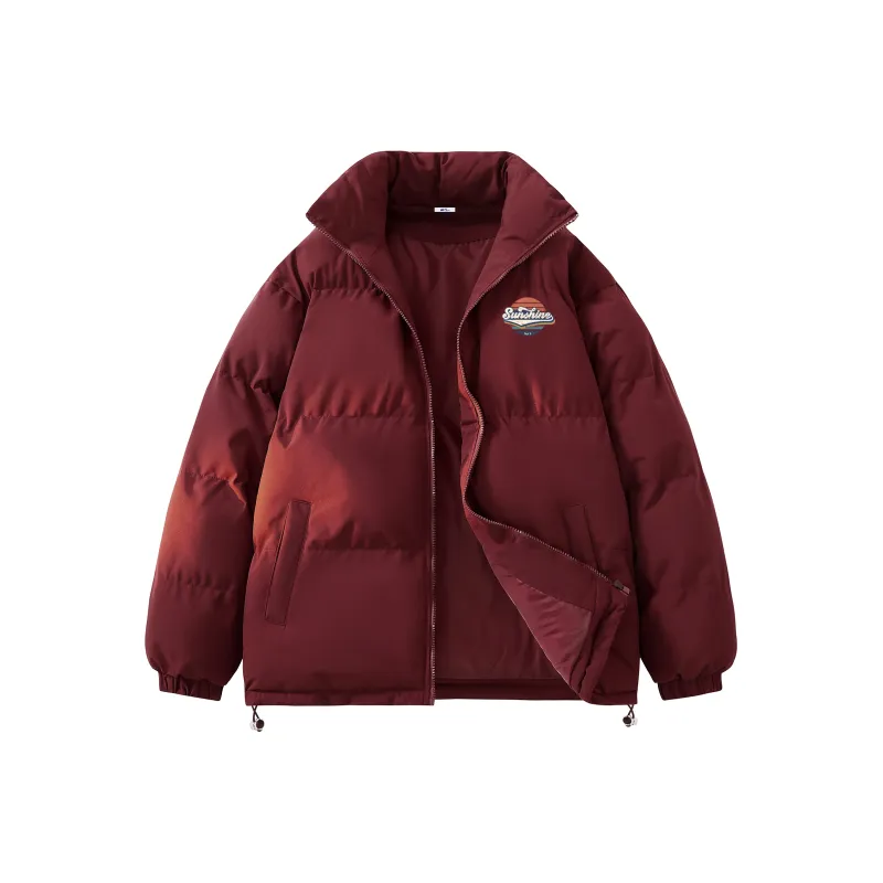Warrior Ride The Wind And Waves Series Puffer Jacket Unisex-17