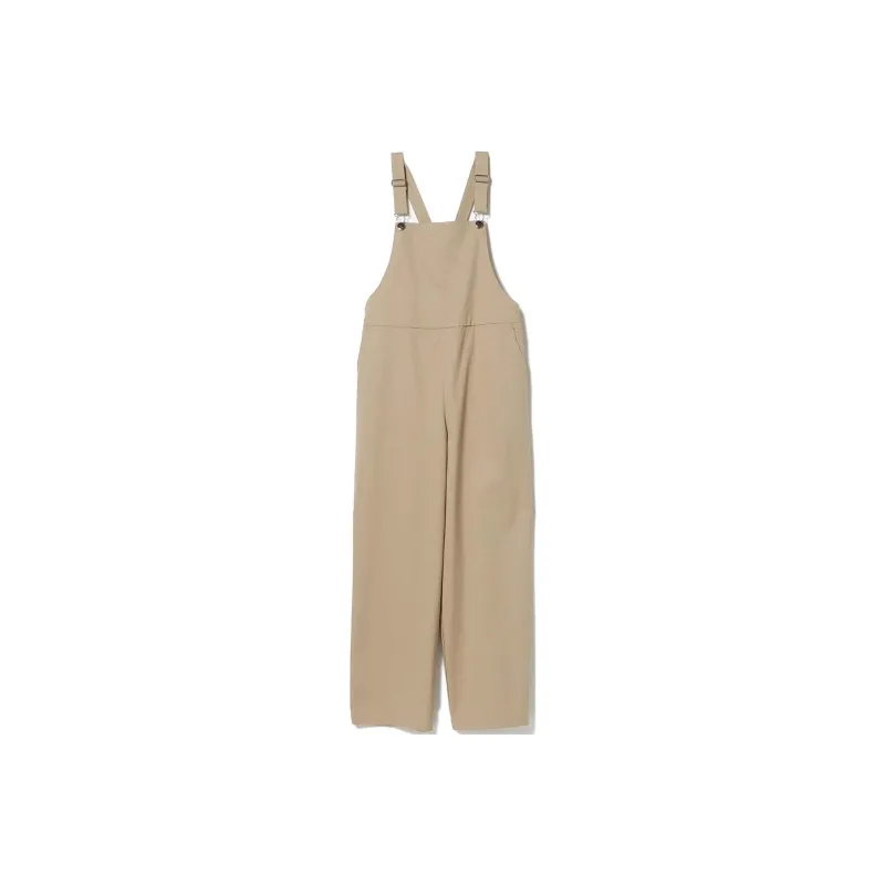 Beams Overalls Women's Beige-0