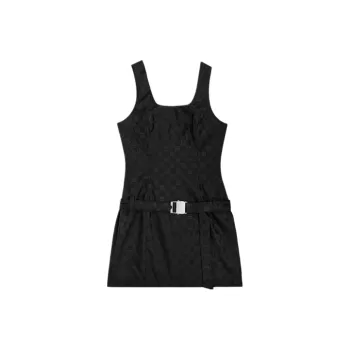 Misbhv Monogram Jacquard Mini Dress