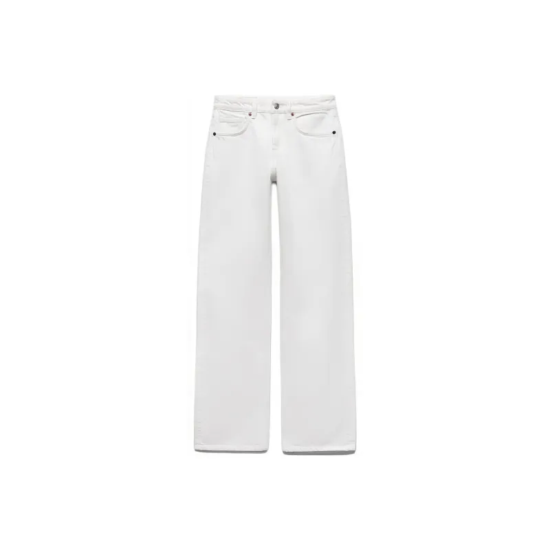 ZARA Jeans Women's Frosted White-0