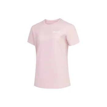 QIAODAN Sports Life Collection SS25 Regular T Shirt Women's Peony Pink
