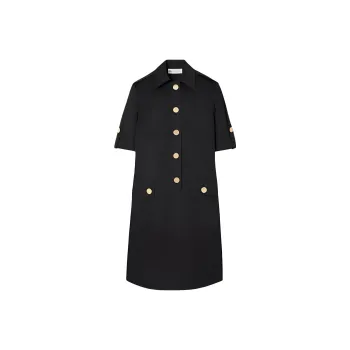 TORY BURCH FW24 Short-Sleeved Dresses Women's Black
