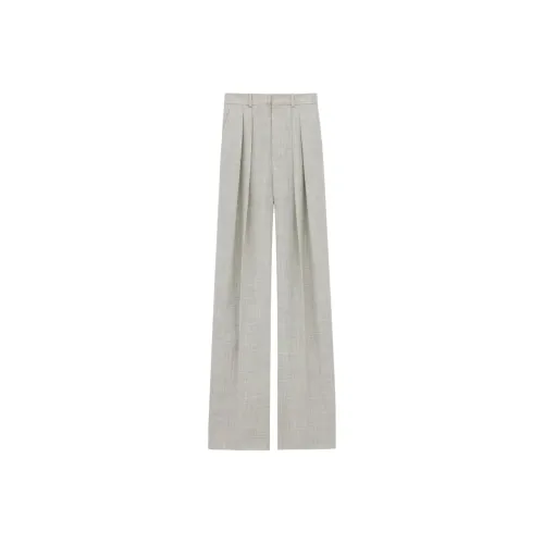 SAINT LAURENT Wool Wide leg Trousers