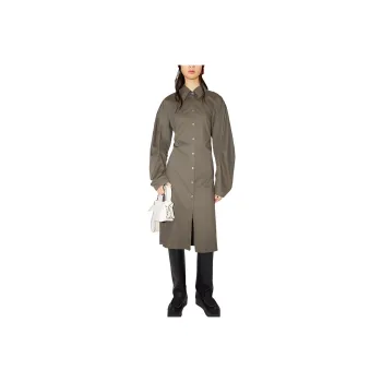 Acne Studios Dress Women's Gray Green