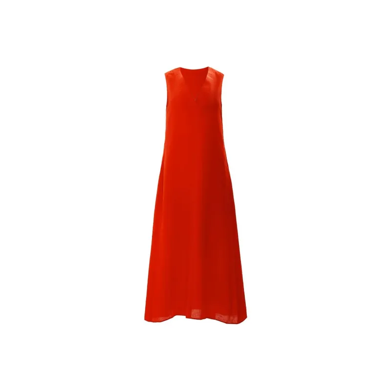 MaxMara Sleeveless Dress Women's Red-0