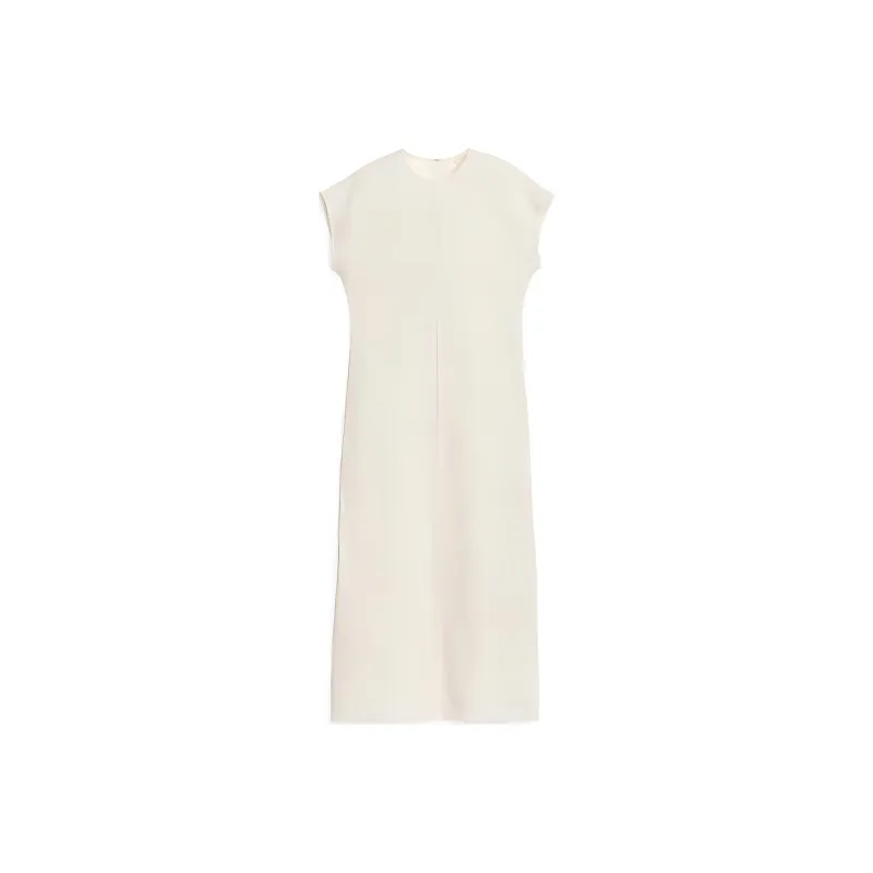 ARKET Short Sleeved Dress Women's White-0