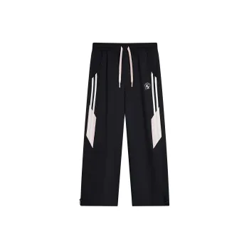 XTEP Casual Pants Women's Jet Black/Moon Pink