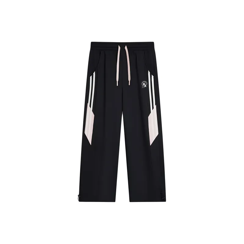 XTEP Casual Pants Women's Jet Black/Moon Pink-0