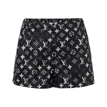 LOUIS VUITTON Stencil effect Monogram Shorts