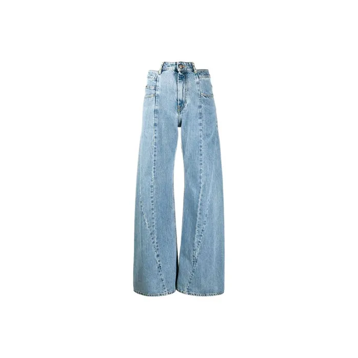 Maison Margiela Décortiqué Wide leg Jeans-0