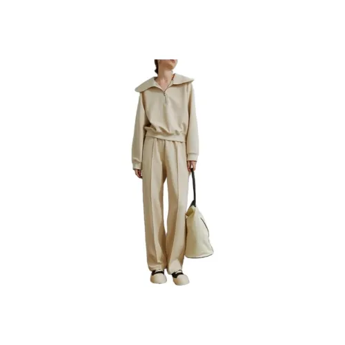 VERA VEINS Sweatshirt Sets Women's