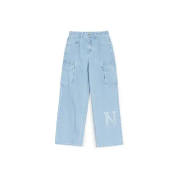 MLB New York Yankees Jeans Women's Light Blue