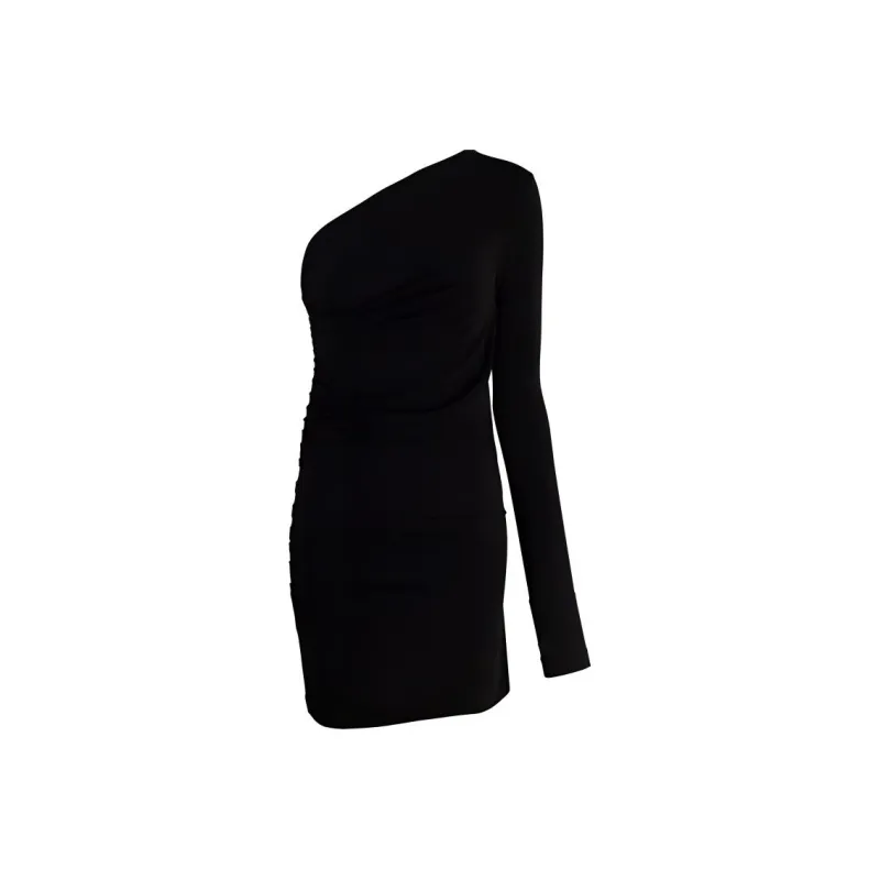 DSQUARED 2 One Shoulder Mini Dress-0