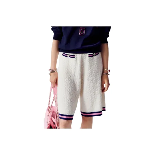 CHANEL SS23 Casual Shorts Women's Ivory