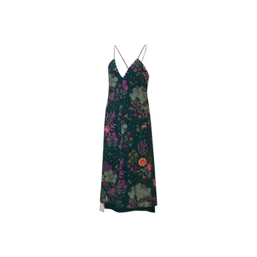 Double Belief Liberty X PUMA Slip Dresses Women's Dark Green
