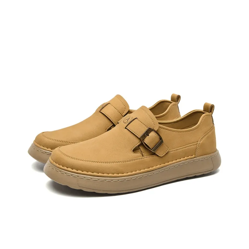 AOKANG Slip Resistant, Abrasion Resistant, Lightweight, Height Increasing Low Top Casual Shoes Men's-2