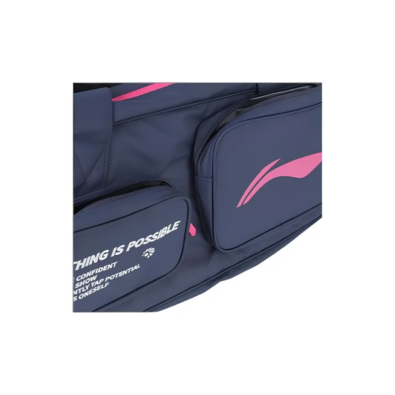 LiNing Badminton Racket Bags Multipurpose Strap Blue Unisex-3
