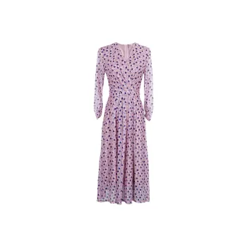 Mapping Long-Sleeved Dresses Women's Dusty Pink