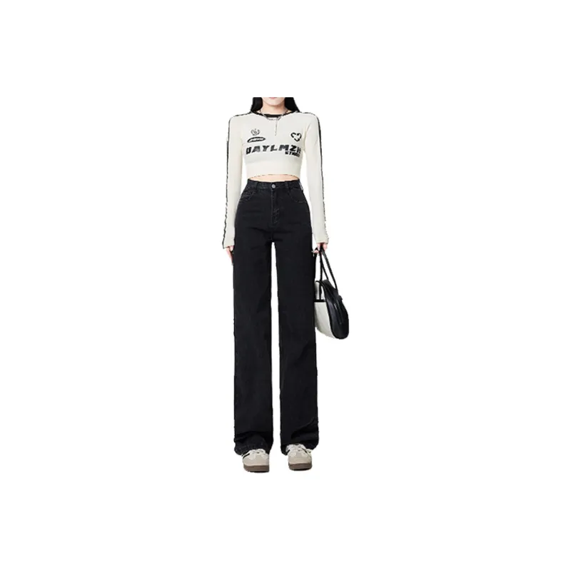 Concubine Zhu Jeans Women's Vintage Blue-5