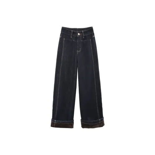 A Paradise For Awakening Jeans Women's Deep Vintage Blue