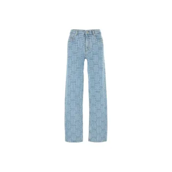 KENZO Logo Embroidered Denim Jeans
