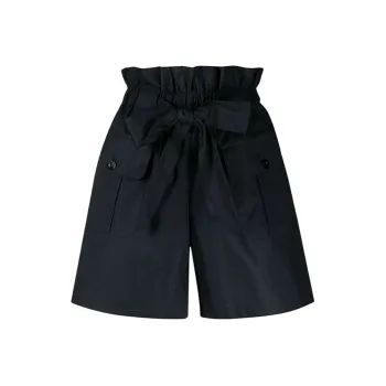 EMPORIO ARMANI Casual Shorts Women's Navy Blue