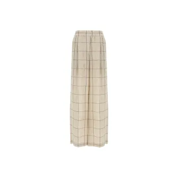 Brunello Cucinelli Linen Palazzo Trousers