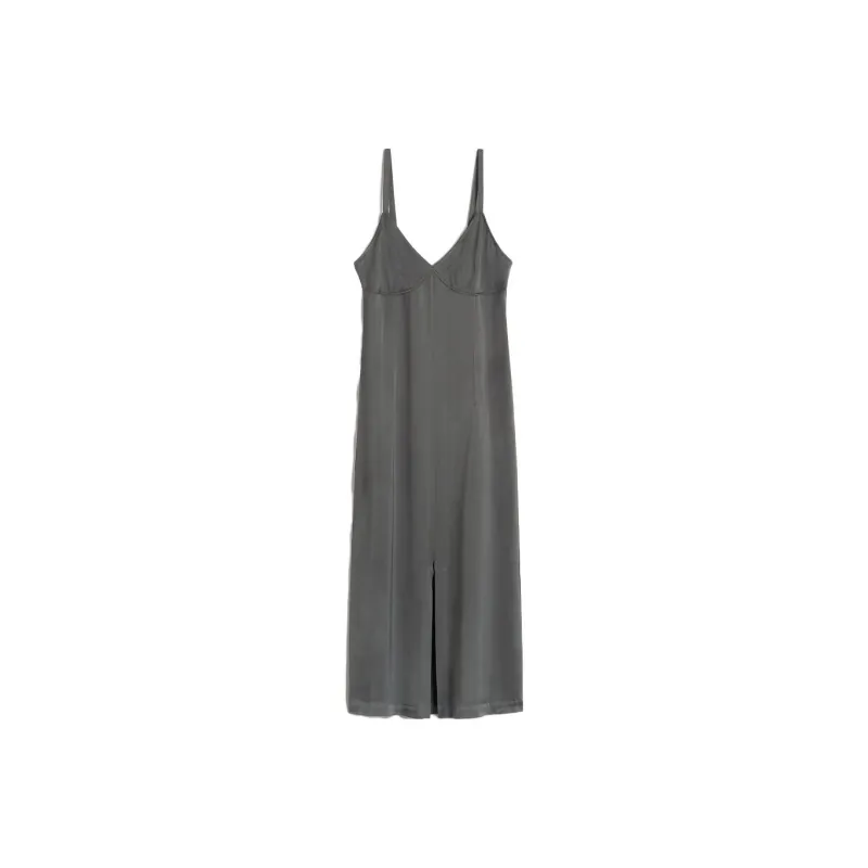 TOTEME Satin Slip Midi Dress-0