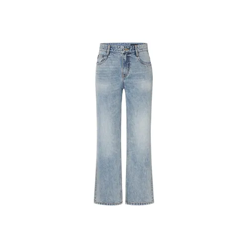 MO&CO Jeans Women's Denim Light Blue