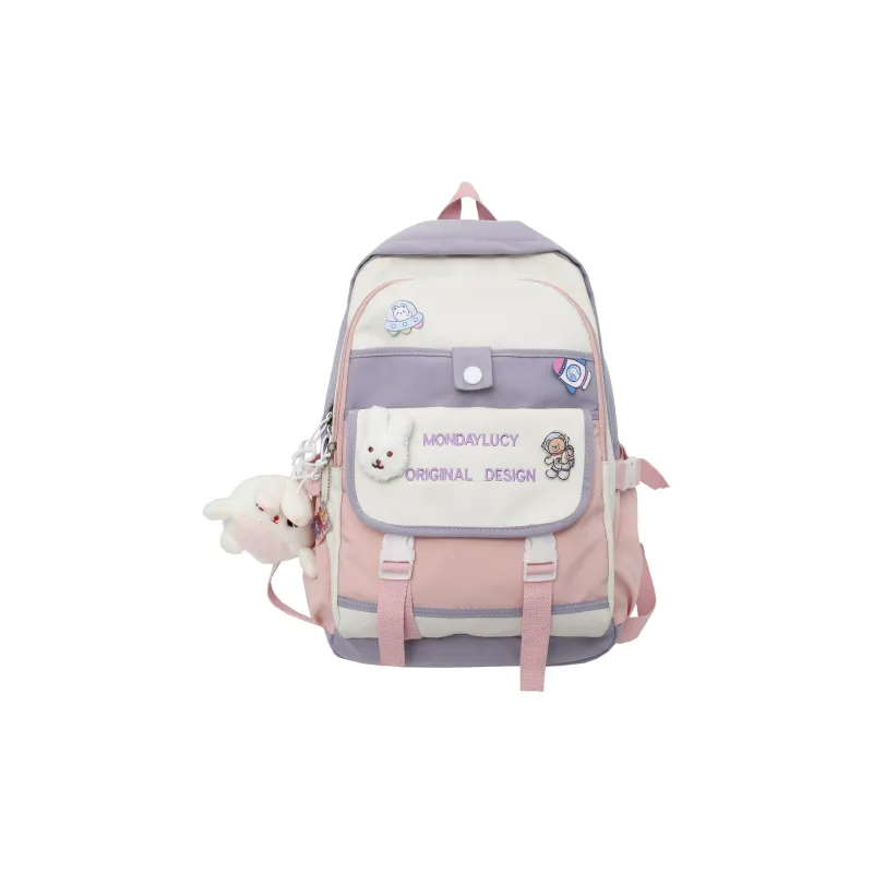 CARTELO Nylon Backpack Unisex Multicolor-3