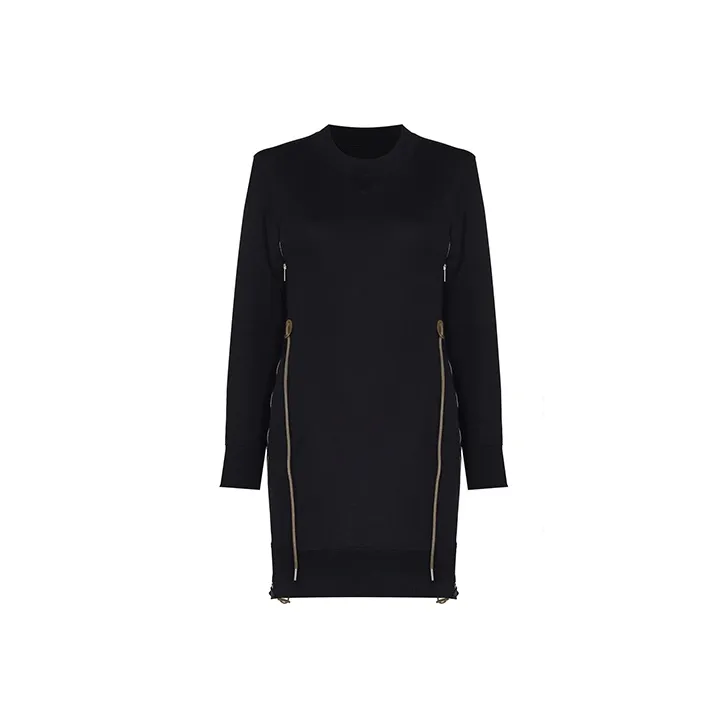 Sacai Panelled Mini Dress-0