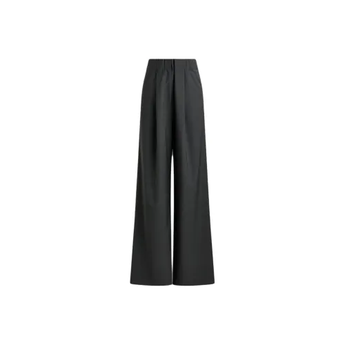 SCANLAN THEODORE SS25 Soft Trouser Casual Pants Women's Charcoal/Charcoal Gray