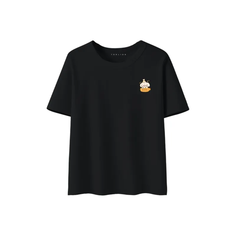 Tonlion Set in Sleeve T Shirt Women's-12