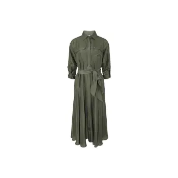 VERONICA BEARD SS24 Long-Sleeved Dresses Women's Green