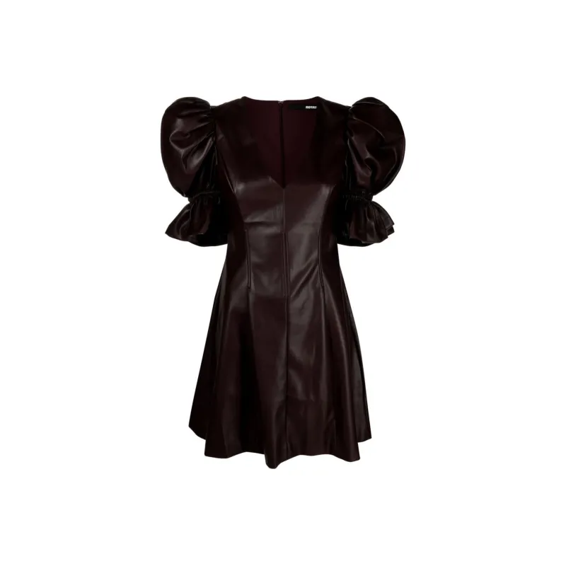 Rotate Puff sleeve Flared Minidress-0