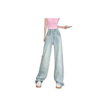 Weixi Summer Jeans Women's Light Blue