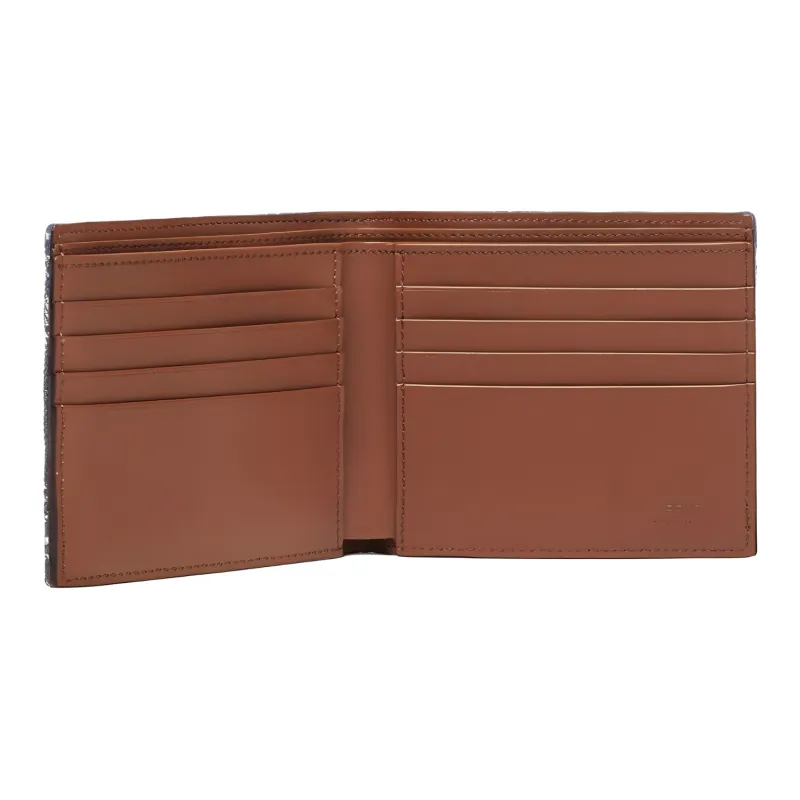 FENDI FF Denim Wallet Unisex Blue-2