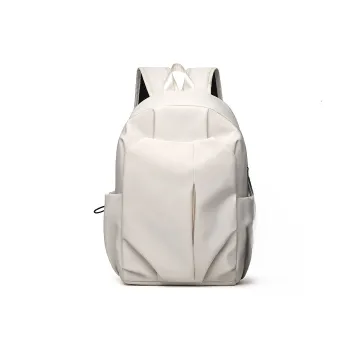 AIBAG Nylon Backpack Unisex White/Black/Gray/Red