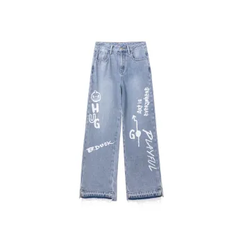 B.Duck Jeans Women's Denim Blue
