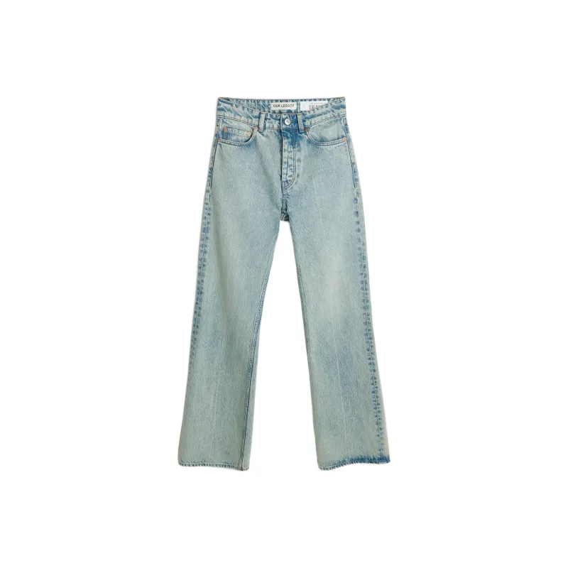 OUR LEGACY Jeans Women's Blue-0