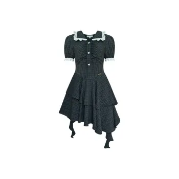 Juden Choi Short Sleeved Dress Women's Image Color