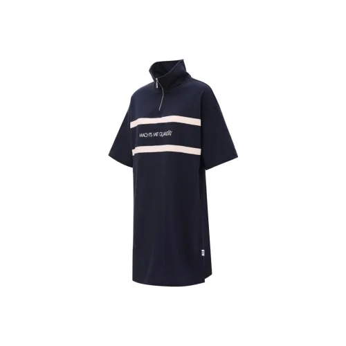PUMA Short Sleeved Dresses Women's Purple